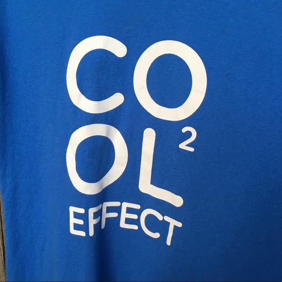 Blue Cool Effect Climate Change Tee - Picture 2 of 4